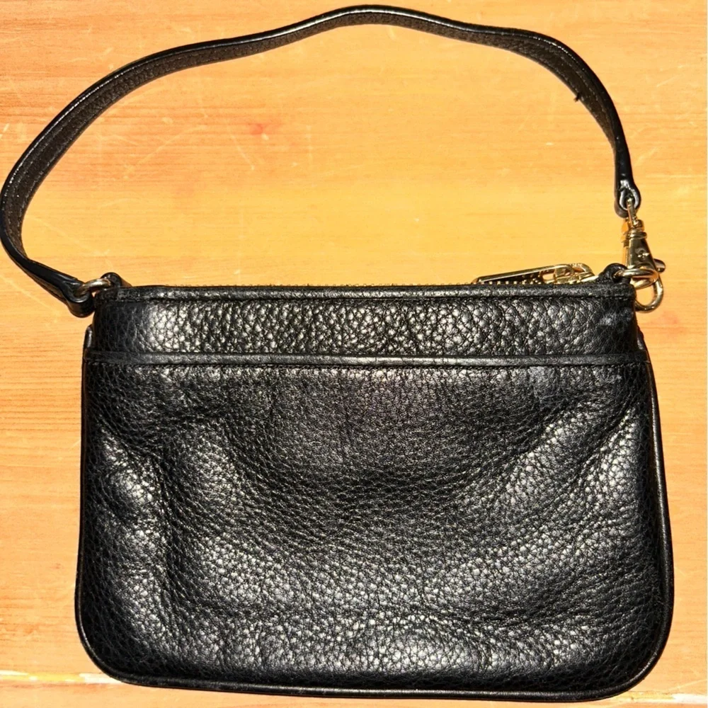Michael Kors Black Wristlet Bag